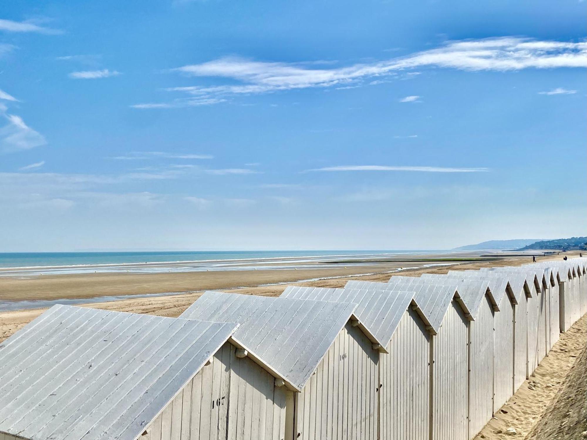 Lesparisnormands - Magnifique Vue Mer - Centre Et Plage 빌레쉬르메르 외부 사진